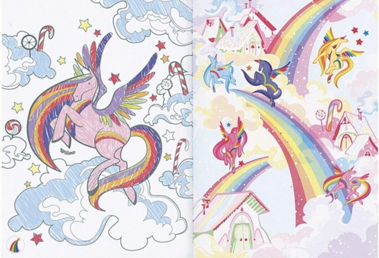 Little Transfer Book Unicorns