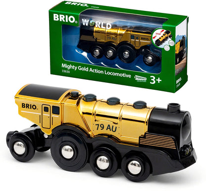 Brio Mighty Gold Action Locomotive