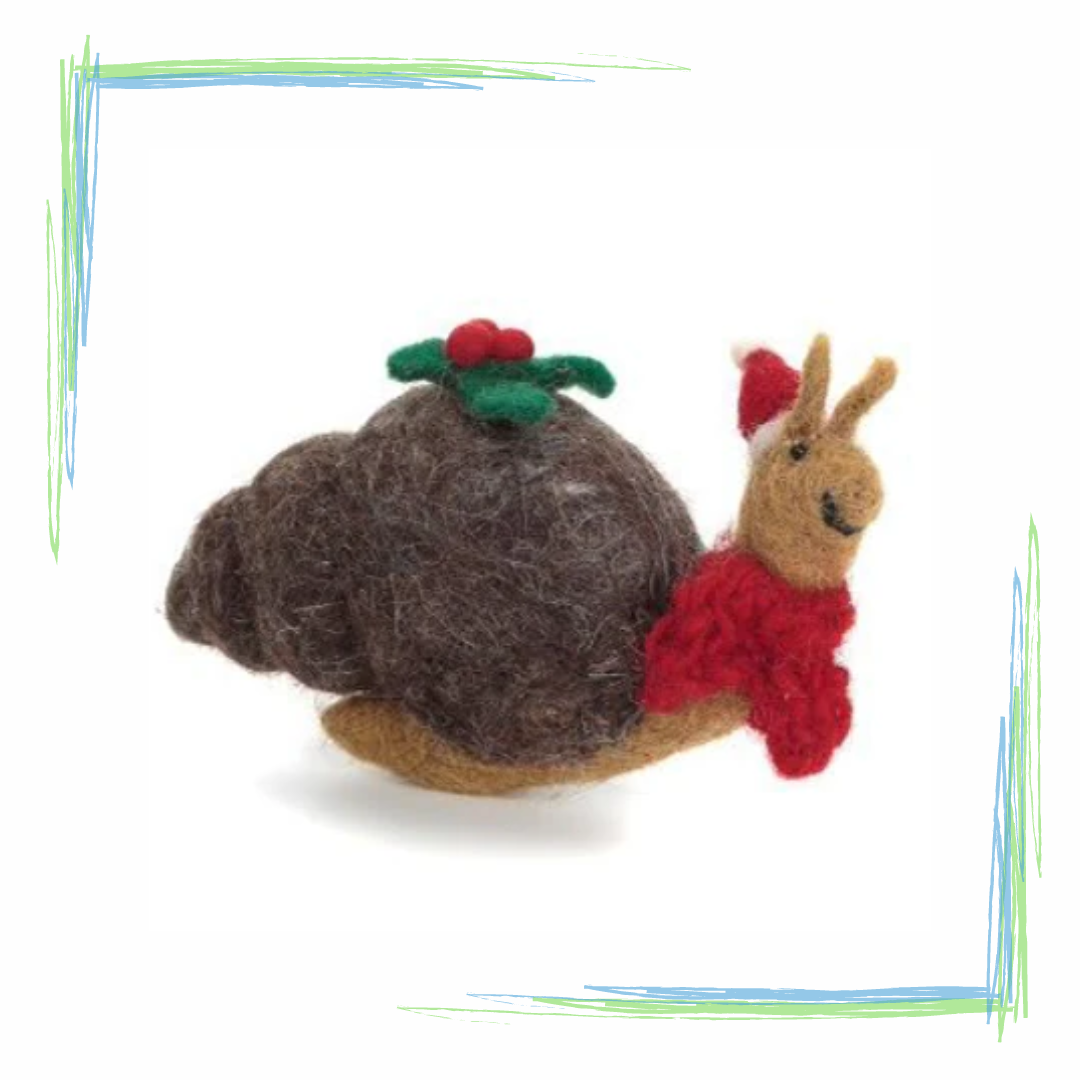 Amica Christmas Snail