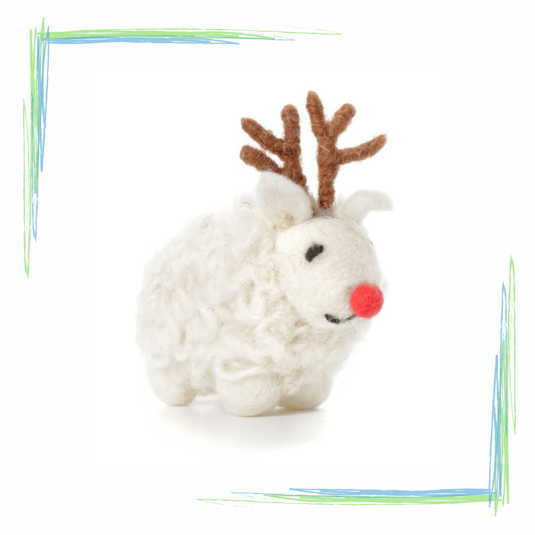 Amica Mini Sheep With Antlers