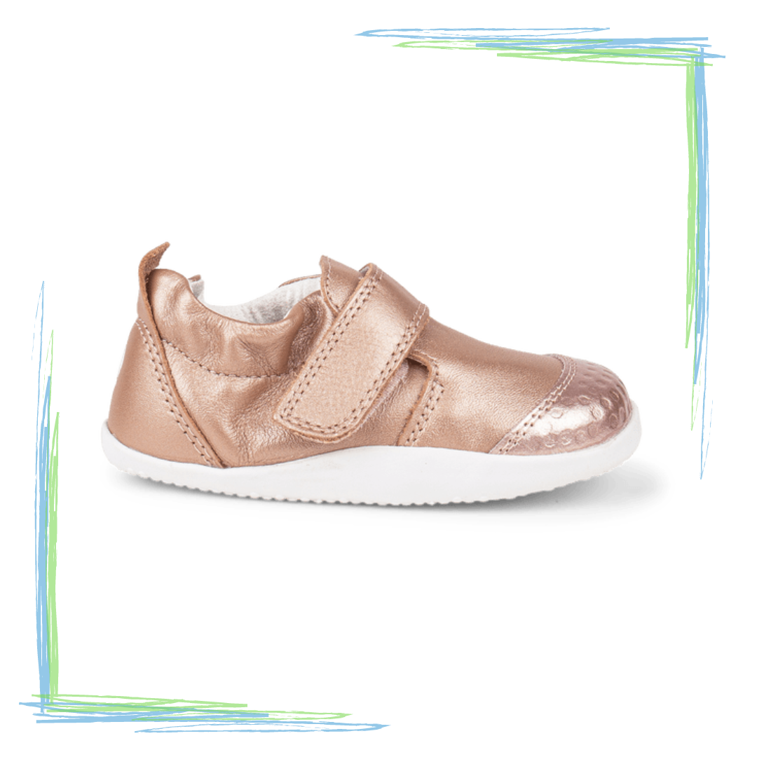 Bobux XP Go Prewalkers - Rose Gold