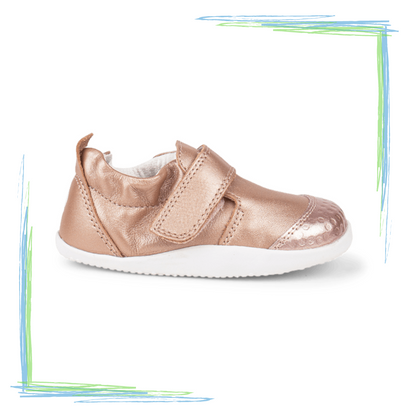 Bobux XP Go Prewalkers - Rose Gold