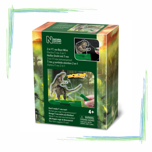 Brainstorm 2 in 1 T-Rex Buzz Wire