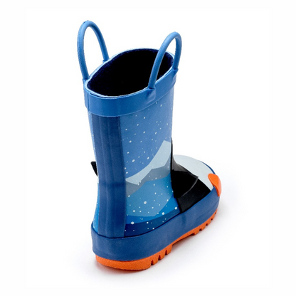 Chipmunks Emperor Penguin Wellington Boot with Handles