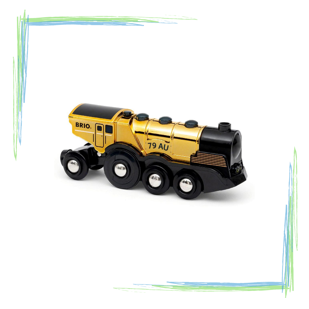 Brio Mighty Gold Action Locomotive