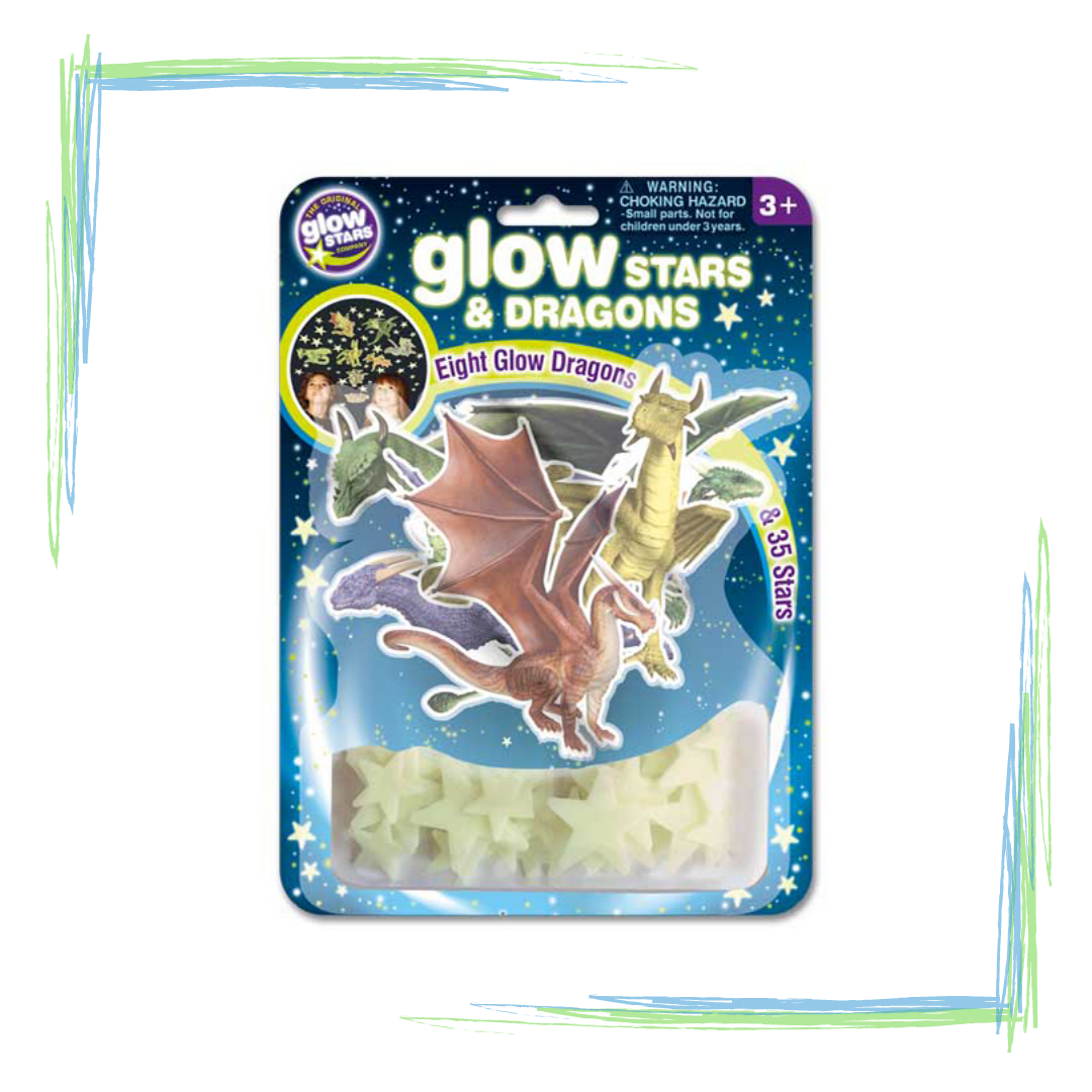 Brainstorm Glow Stars & Dragons