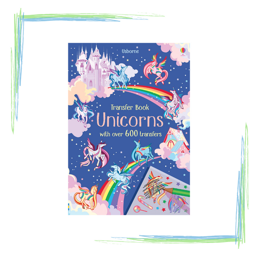 Little Transfer Book Unicorns