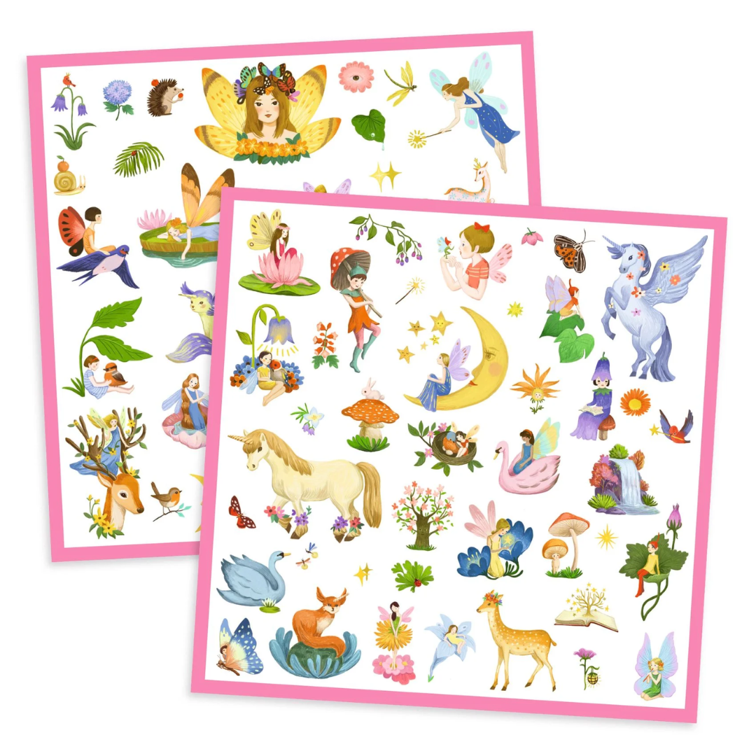 Djeco Metallic Stickers - Fantasy