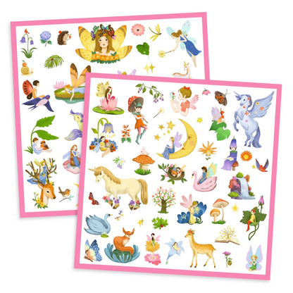 Djeco Metallic Stickers - Fantasy