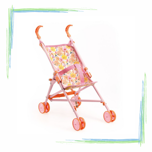 Pomea Stroller Flowers 54 cm