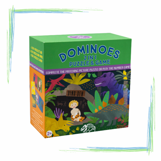 Floss & Rock Dominoes Dino