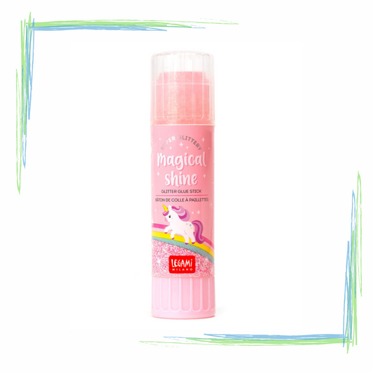 Legami Glitter Glue Stick - Unicorn Magical Shine