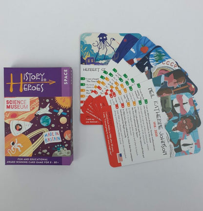 History Heroes Card Game Space