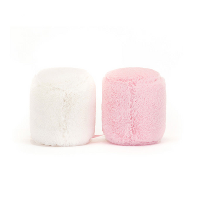 Jellycat Amuseables Pink and White Marshmallows