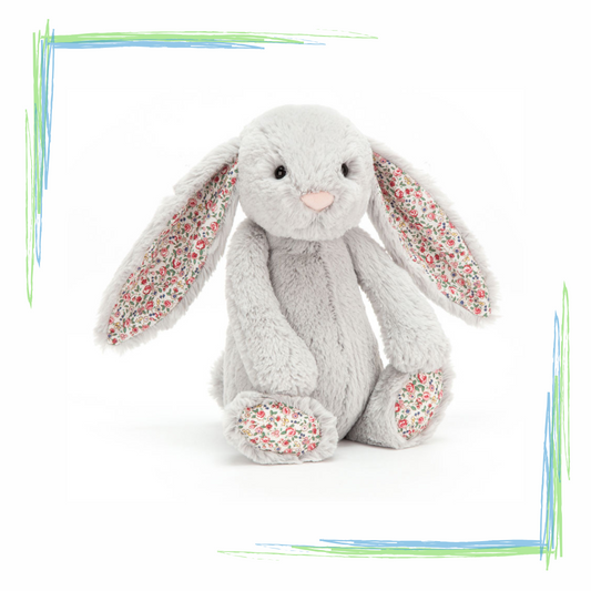 Jellycat Blossom Silver Bunny