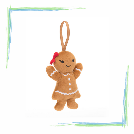 Jellycat Festive Folly Gingerbread Ruby