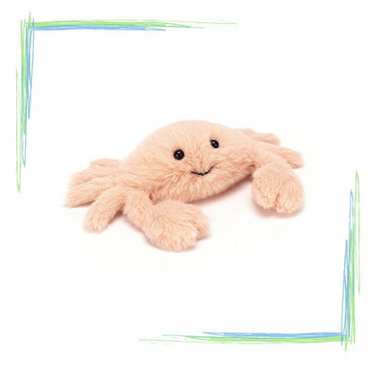 Jellycat Fluffy Crab