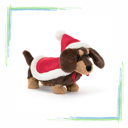 Jellycat Winter Warmer Otto Sausage Dog