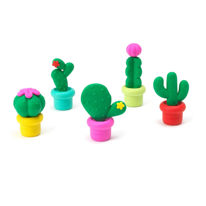 Legami Strawberry Scented Cactus Erasers