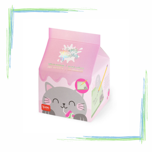 Legami Memo Pad Yummy Yummy - Kitty