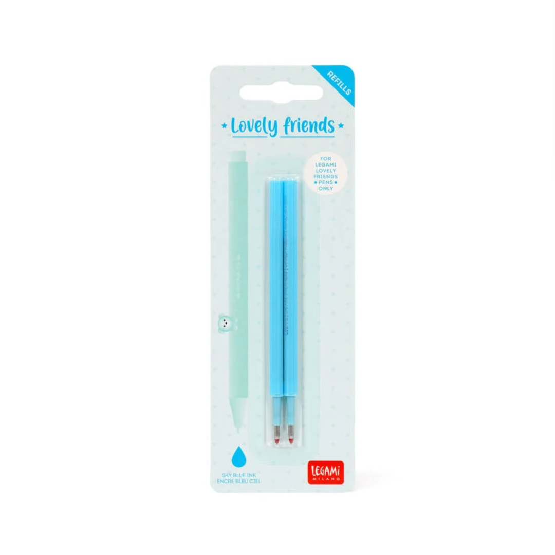 Legami Refills for Gel Pen - Lovely Friends - Set of 2