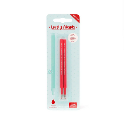 Legami Refills for Gel Pen - Lovely Friends - Set of 2