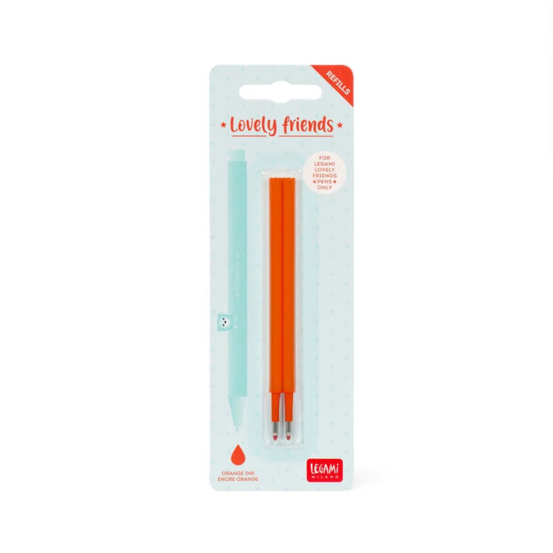 Legami Refills for Gel Pen - Lovely Friends - Set of 2