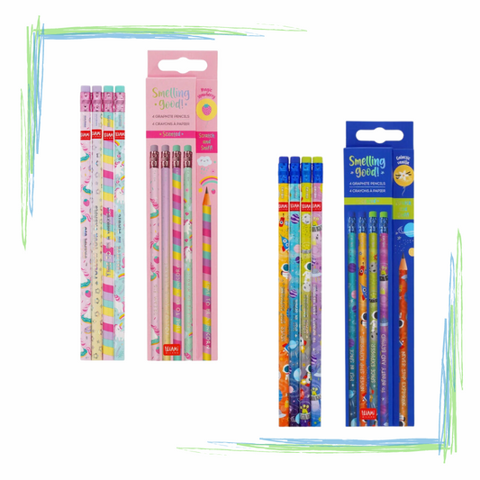 Legami Scented HB Graphite Pencils - Set of 4