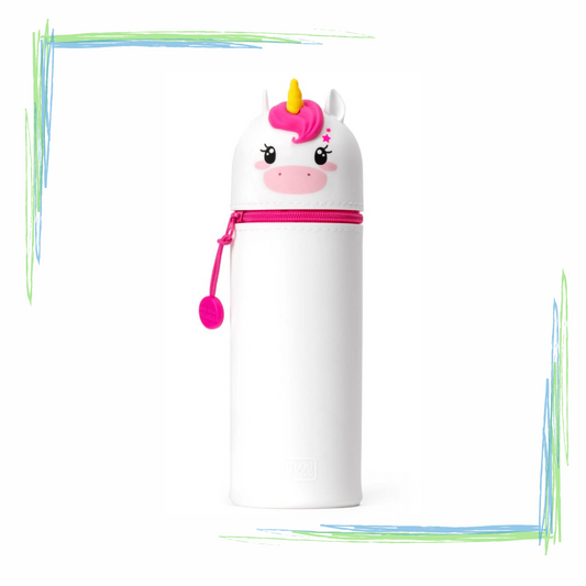 Legami Unicorn Silicone Pencil Case 2 in 1