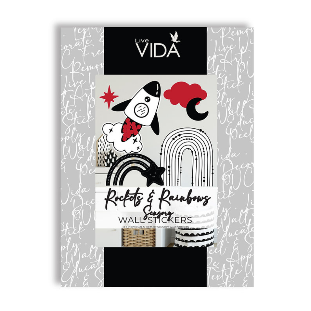 Live Vida Sensory Wall Sticker Set