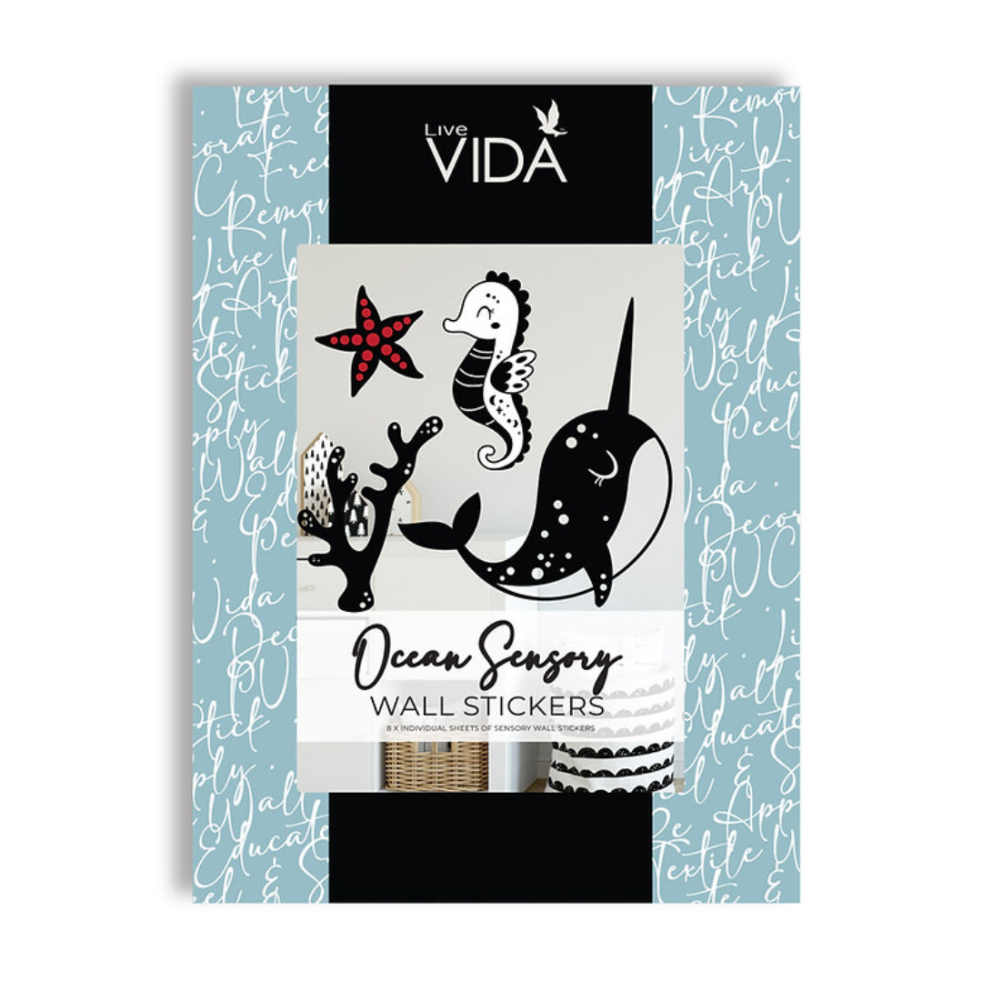 Live Vida Sensory Wall Sticker Set