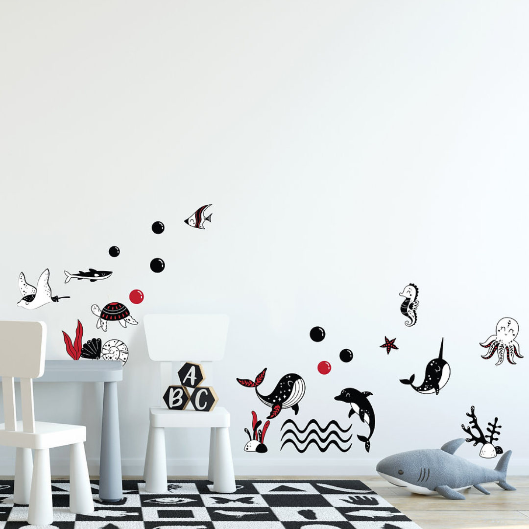 Live Vida Sensory Wall Sticker Set