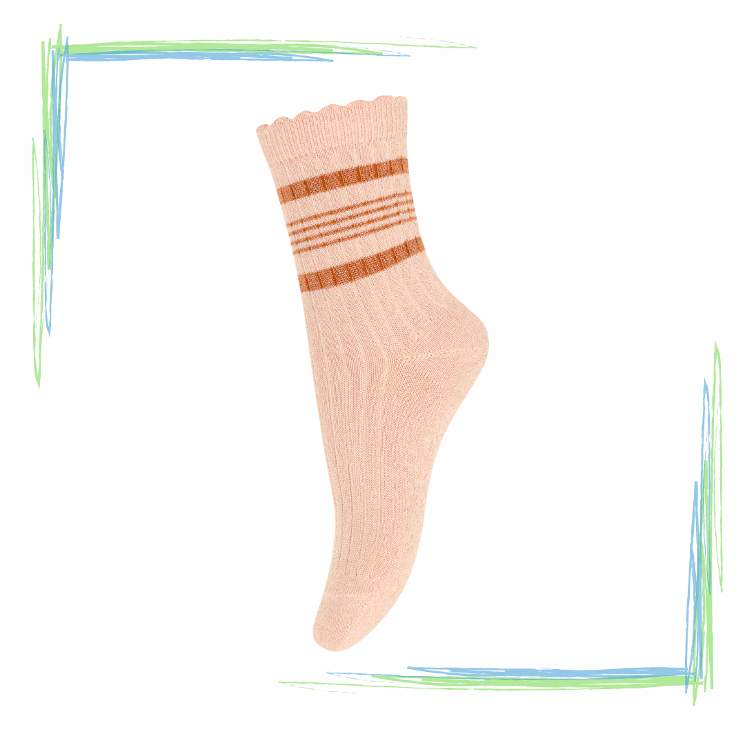 MP Denmark Ankle Glitter Sock - Eva