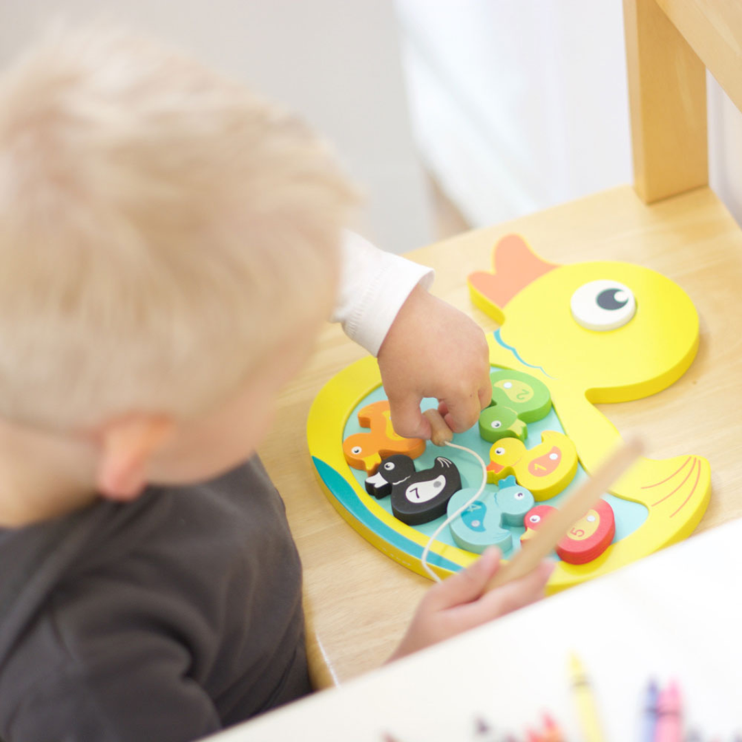 Wooden Magnetic Duck Game