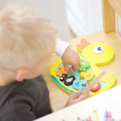 Wooden Magnetic Duck Game