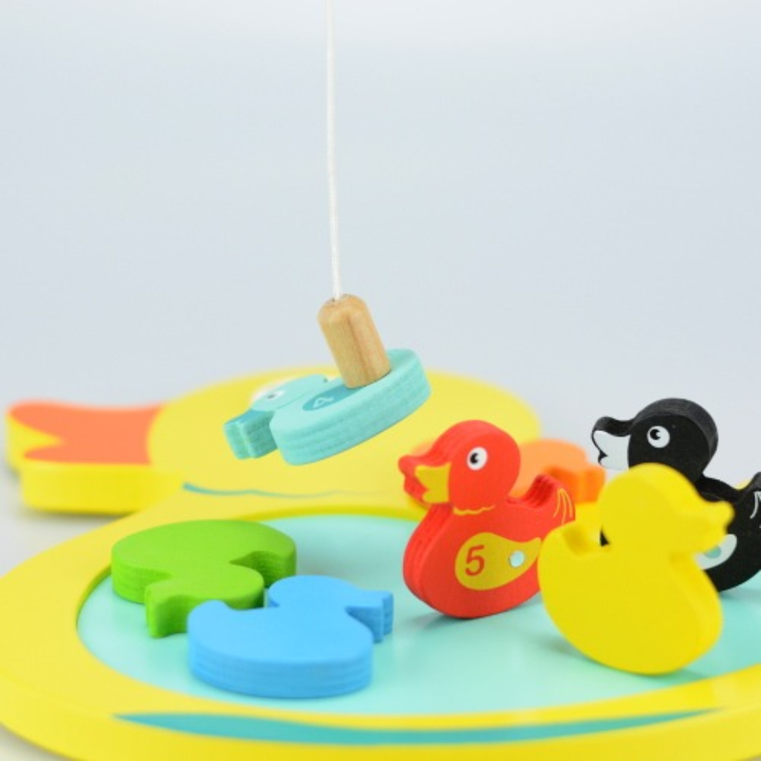 Wooden Magnetic Duck Game