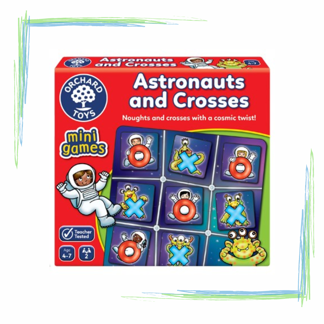 Orchard Toys Astronauts and Crosses Mini Game