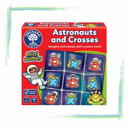 Orchard Toys Astronauts and Crosses Mini Game