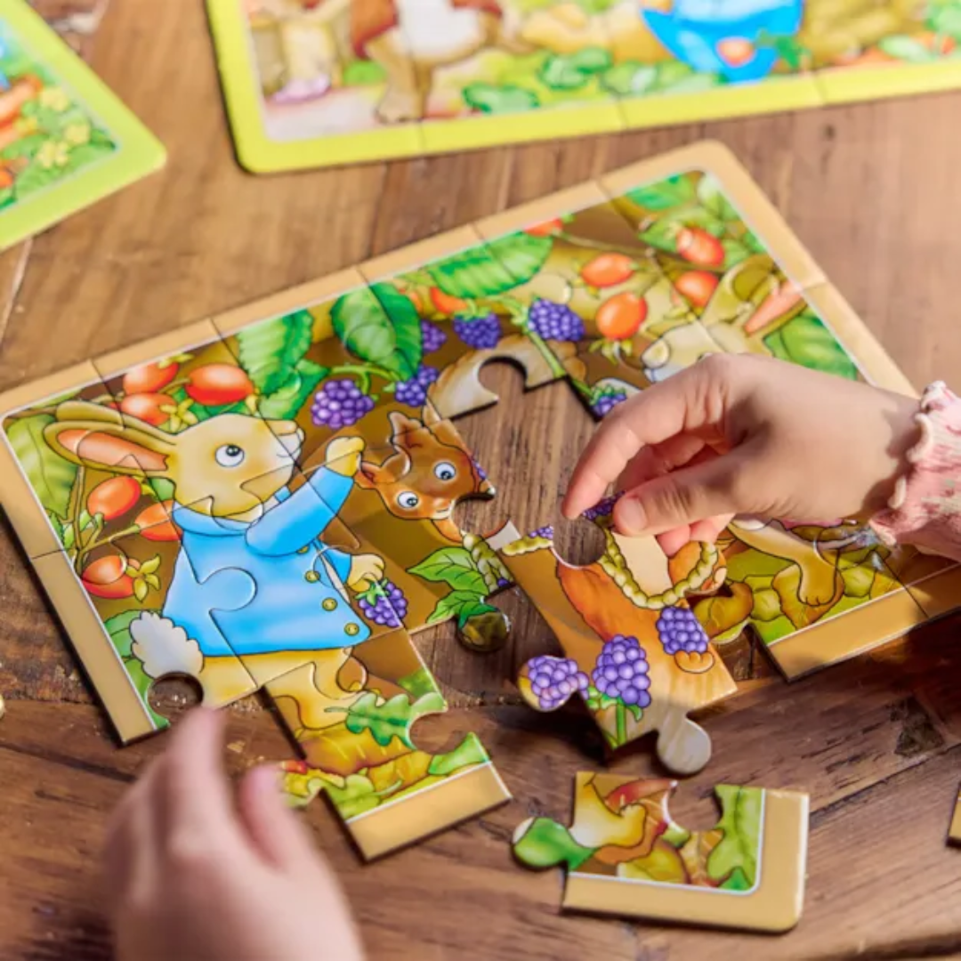 Orchard Toys - "Peter Rabbit" 4 in a Box Puzzles