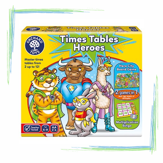 Orchard Toys Times Table Heroes Game