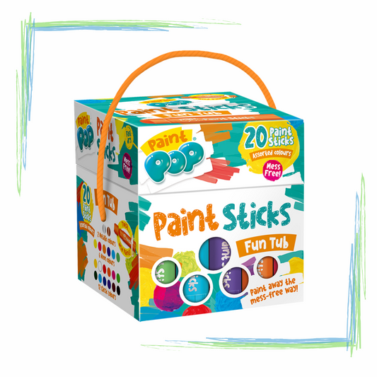 Paint Pop Paint Sticks - 20 Assorted Tubes