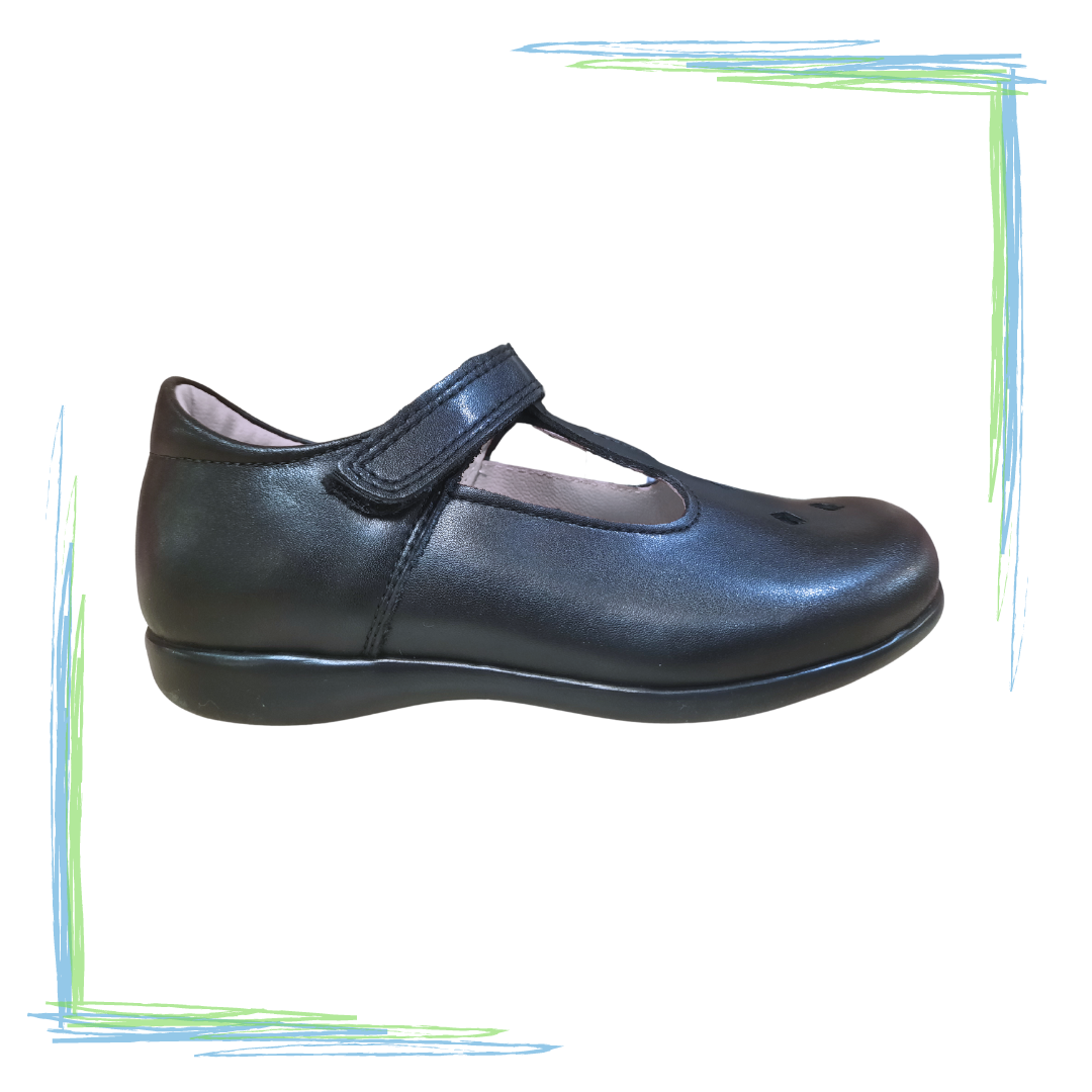 Petasil Joyce T-Bar School Shoe