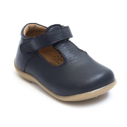 Petasil Tim T-Bar Shoe - Navy