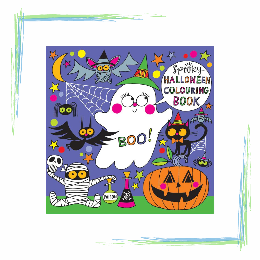 Rachel Ellen Halloween Colouring Book