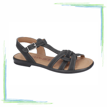 Ricosta Birte Black Sandal