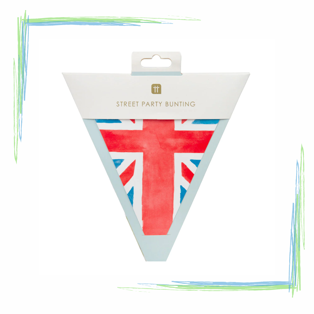 British Union Jack Paper Bunting