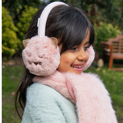 Rockahula Clara Cat Earmuffs Pink