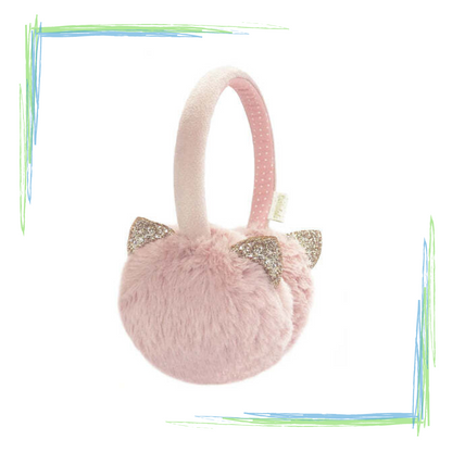 Rockahula Clara Cat Earmuffs Pink