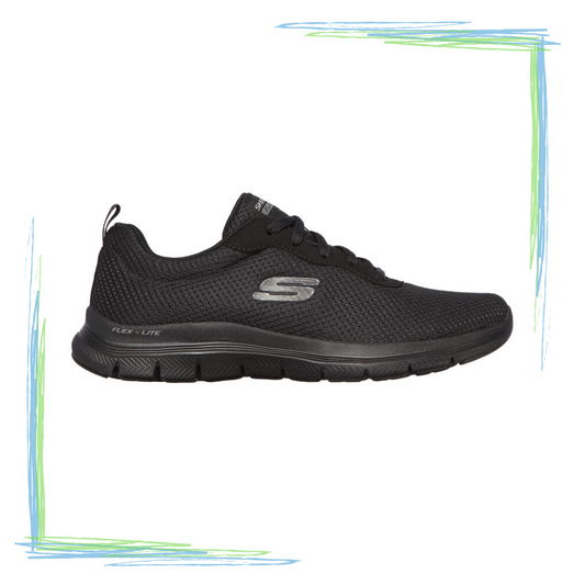 Skechers Flex Appeal 4.0 - Brilliant View Black Trainers