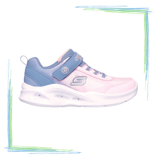 Skechers Sola Glow Ombre Deluxe Trainers With Lights